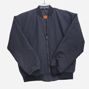 Red Kap men’s navy blue work jacket size XL-RG. *USED CONDITION check pics.